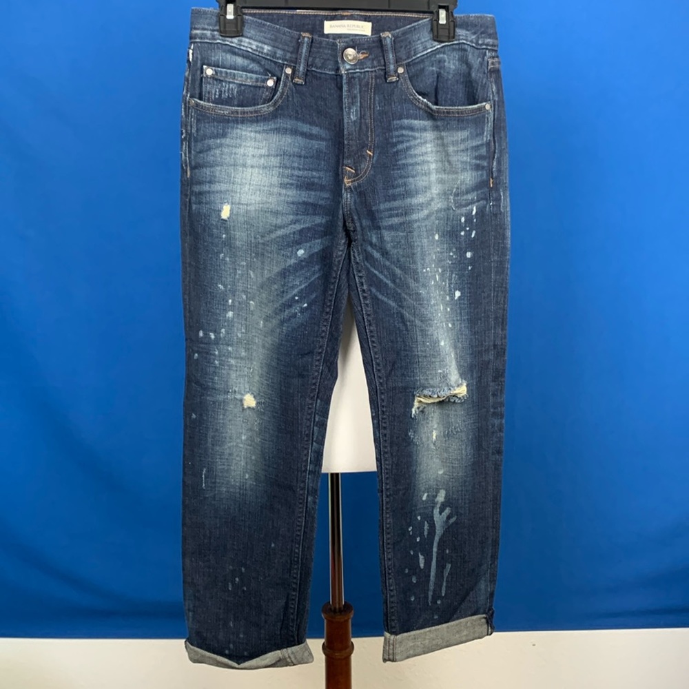Banana Republic distressed jeans